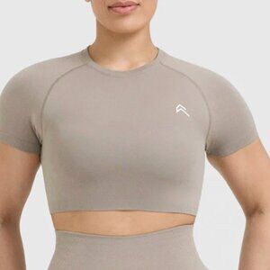 Oner Active Go To Seamless Fitted Crop Top Minky In a Size Medium